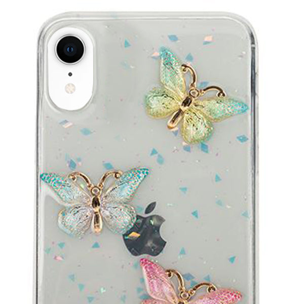 Butterflies 3D Pastel Case iphone XR