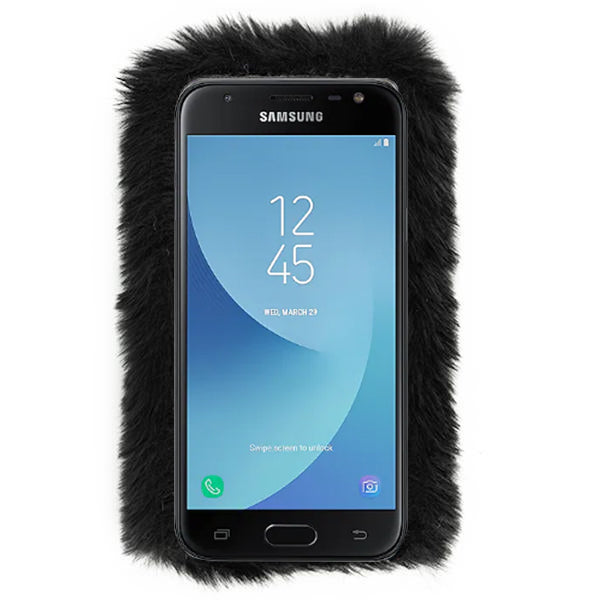 Fur Black Case Samsung J3 2017