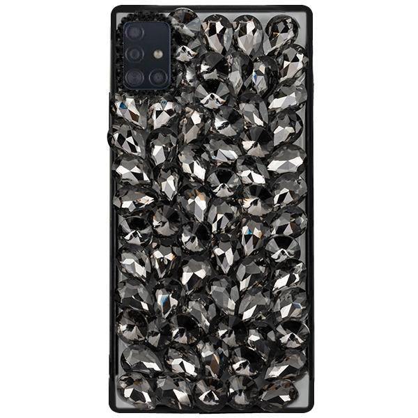 Handmade Bling Black Silver Case Samsung A51
