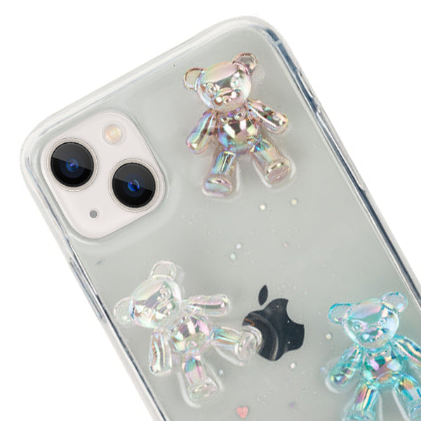 Crystal Teddy Bear Case IPhone 13