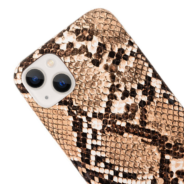 Snake Style Brown Case IPhone 13