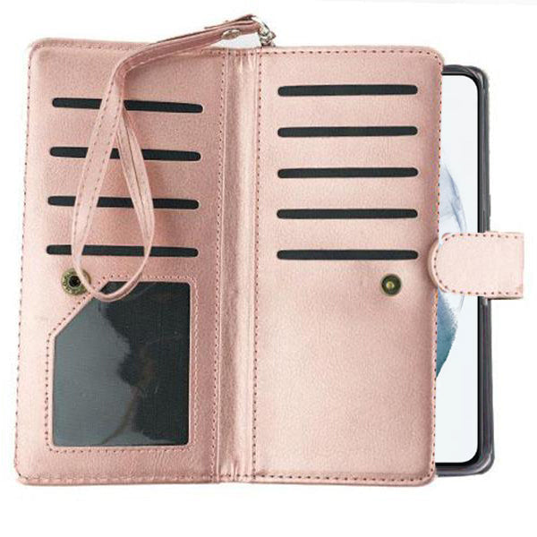 Detachable Wallet Rose Gold Samsung S22