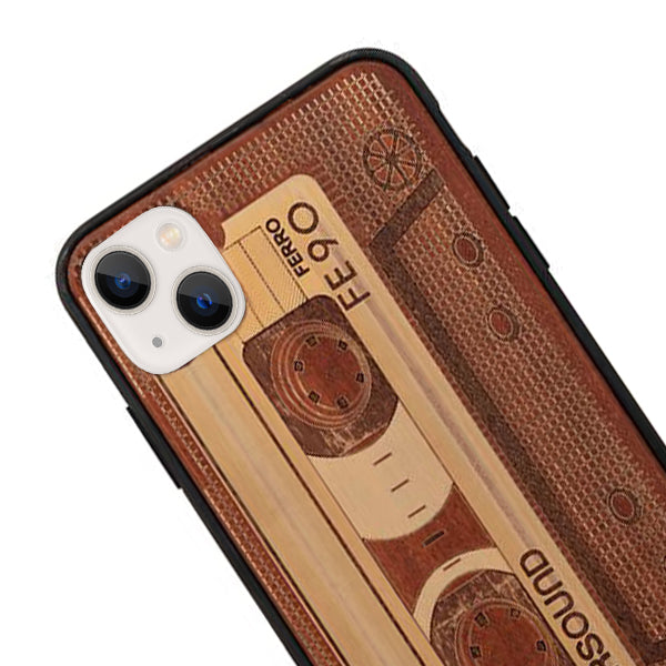 Real Wood Casette Iphone 13