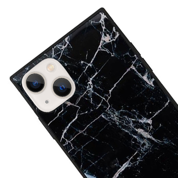 Square Marble Black IPhone 13