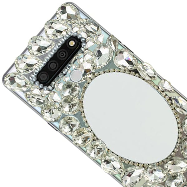 Handmade Mirror Silver Case LG Stylo 6