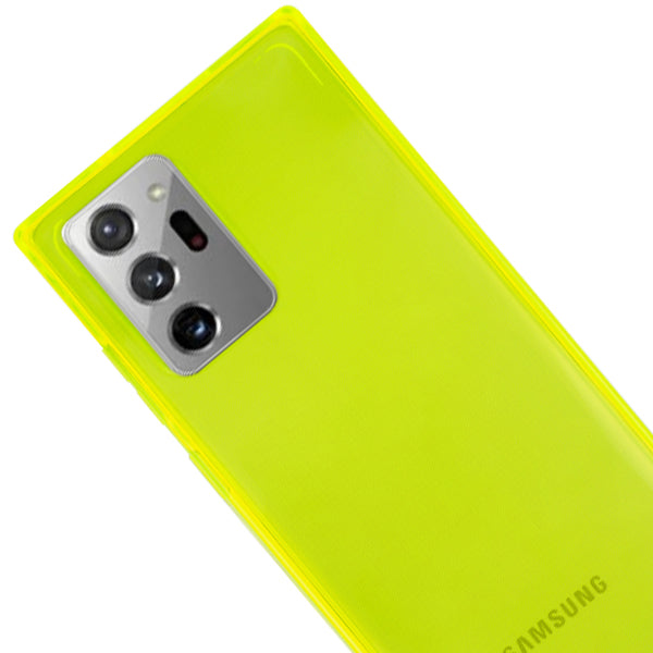 Square Box Skin Neon Green Samsung Note 20 Ultra