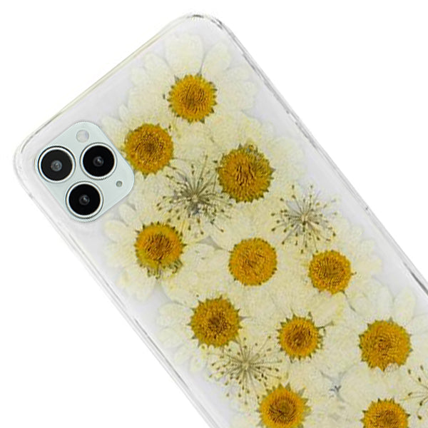 Real Flowers White Case Iphone 13 Pro Max