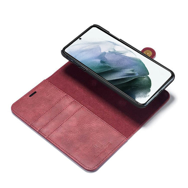Detachable Ming Burgundy Wallet Samsung S22