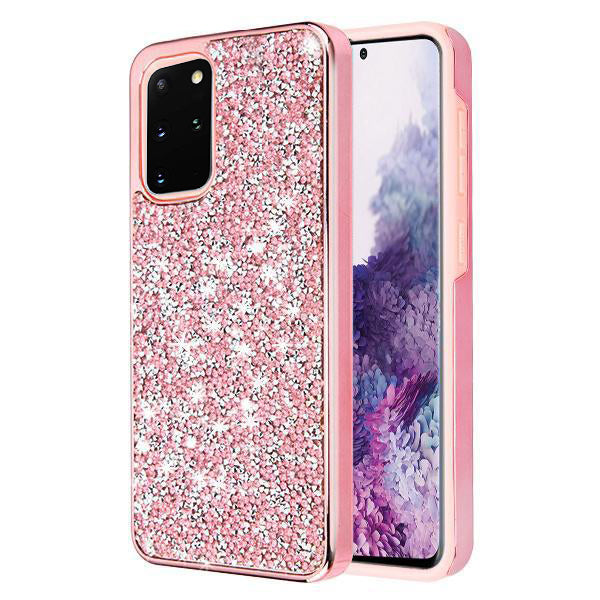 Hybrid Bling Pink Samsung S20 Plus