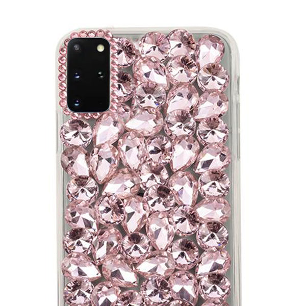 Handmade Bling Pink Case S20 Plus