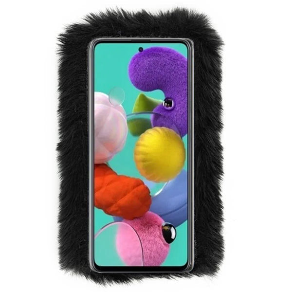 Fur Black Case Samsung A51