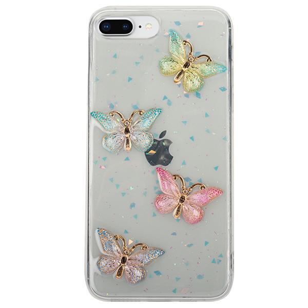 Butterflies 3D Pastel Case iphone 7/8 Plus