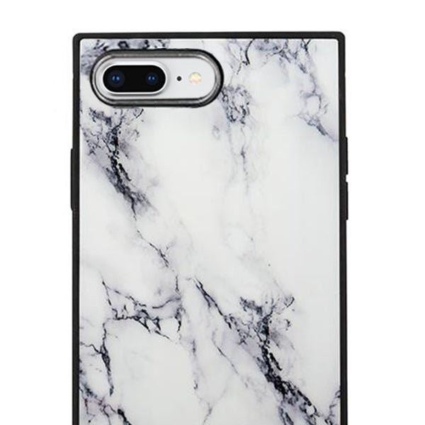 Square Marble White Iphone 7/8 Plus