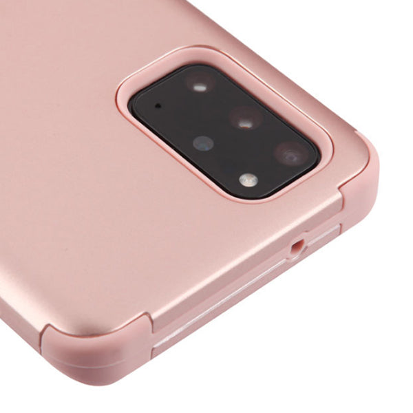 Rose Gold Military Grade Hybrid Case Samsung S20