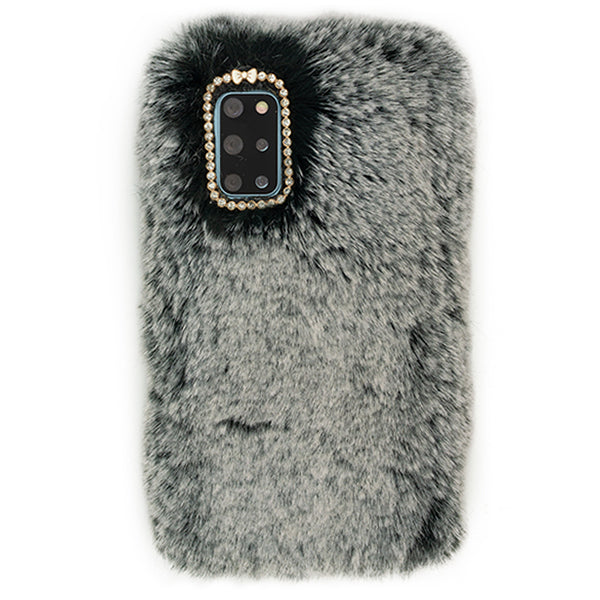 Fur Grey Case Samsung S20 Plus