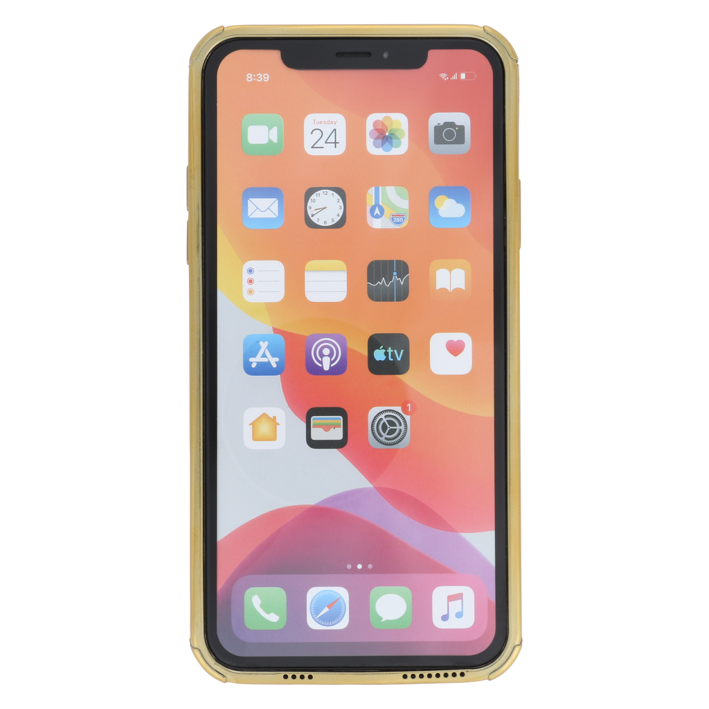 Reptile Style Red Gold Trim Case Iphone 11 Pro