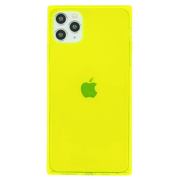 Neon Clear Yellow Skin Iphone 11 Pro Max