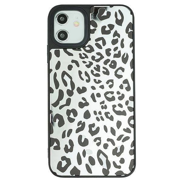 Mirror Cheetah Grey Case Iphone 12 Mini