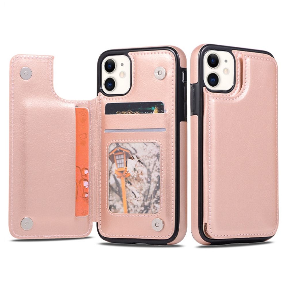 Back Book Card Case Rose Gold Iphone 11 - Bling Cases.com