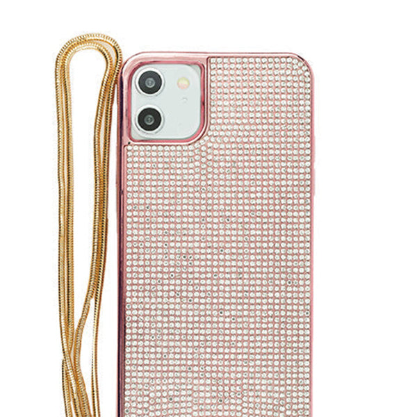 Bling Tpu Crossbody Rose Gold Silver Iphone 12 Mini