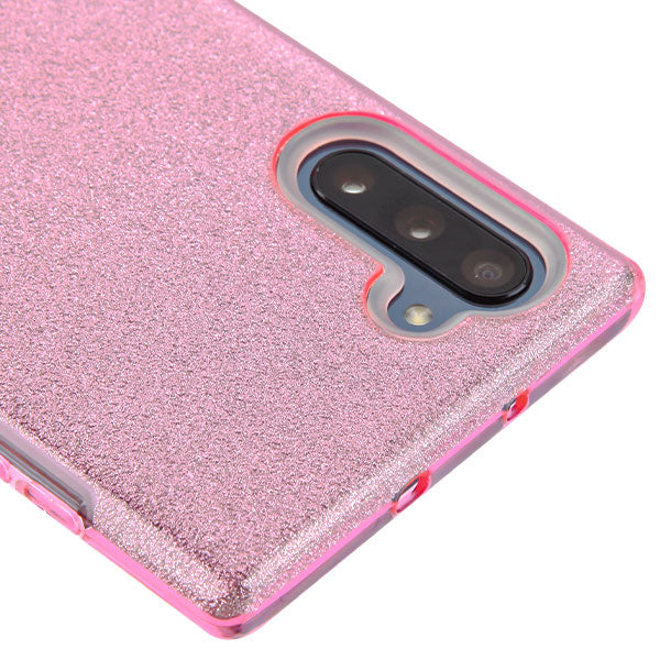 Glitter Pink Case Samsung Note 10 - Bling Cases.com