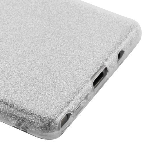 Glitter Silver Case Samsung Note 8 - Bling Cases.com