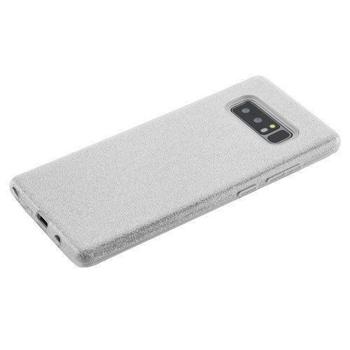 Glitter Silver Case Samsung Note 8 - Bling Cases.com