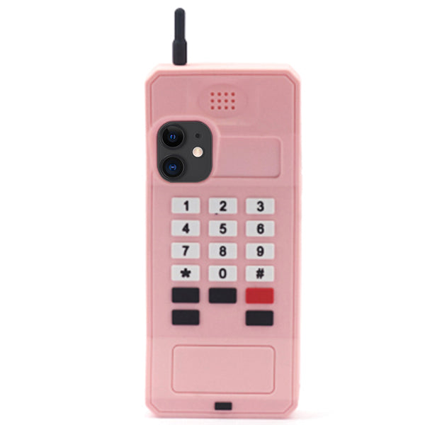 Brick 90s Cell Phone Skin Pink Iphone 11
