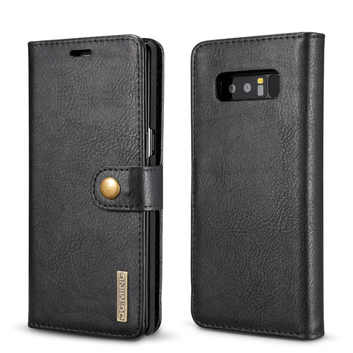 Detachable Ming Black Wallet Note 8 - Bling Cases.com