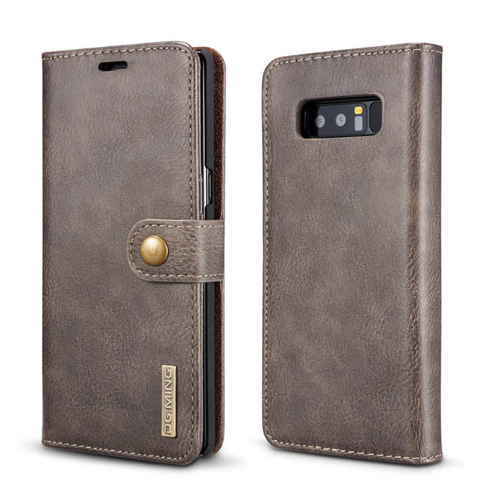 Detachable Ming Wallet Grey Note 8 - Bling Cases.com