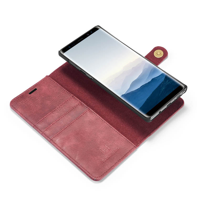 Detachable Ming Burgundy Wallet Samsung Note 9 - Bling Cases.com