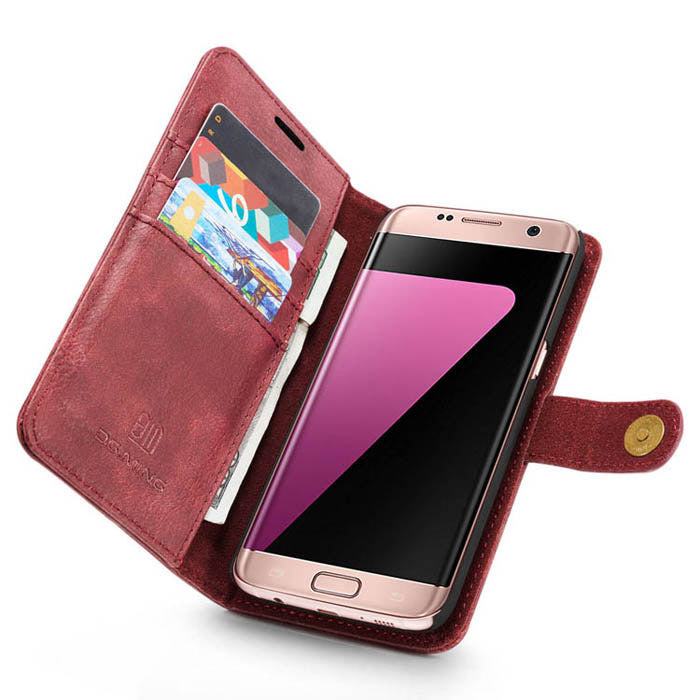 Detachable Ming Burgundy Samsung S7 Edge - Bling Cases.com