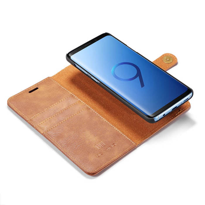 Detachable Ming Wallet Brown Samsung S9 Plus - Bling Cases.com