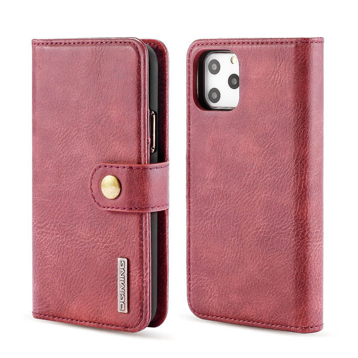 Detachable Ming Burgundy Wallet Iphone 11 Pro - Bling Cases.com