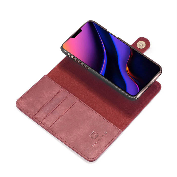 Detachable Ming Burgundy Wallet Iphone 11 Pro - Bling Cases.com