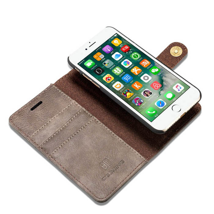 Detachable Wallet Ming Grey Iphone 7/8 - Bling Cases.com