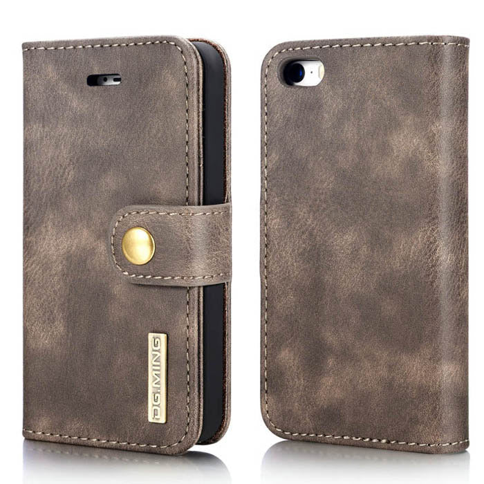 Detachable Wallet Ming Grey Iphone 5/5S/5SE - Bling Cases.com