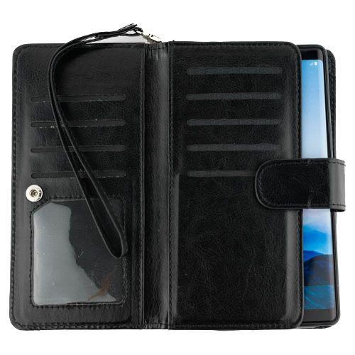 Detachable Wallet Black Note 8 - Bling Cases.com