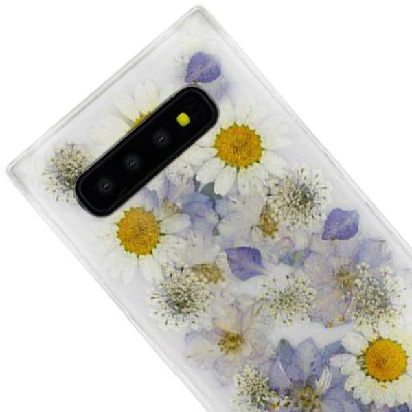 Real Flowers Purple Case Samsung S10