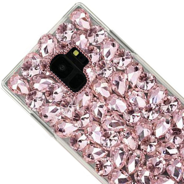 Handmade Bling Pink Case Samsung S9 Plus