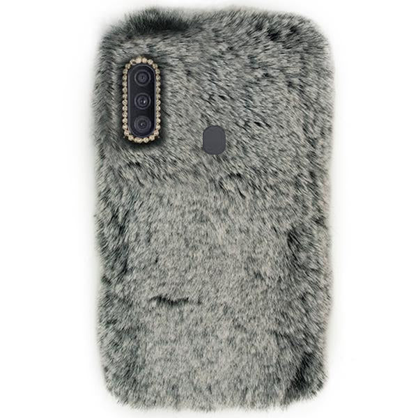 Fur Case Grey Samsung A11