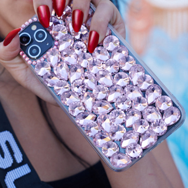 Handmade Bling Pink Case Iphone 11