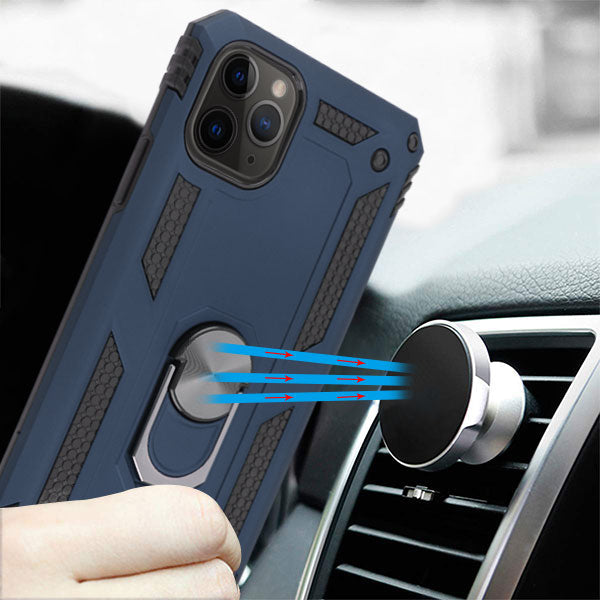 Hybrid Ring Blue Iphone 11 Pro - Bling Cases.com