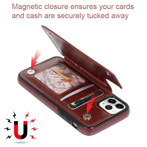 Book Card Brown Iphone 11 Pro - Bling Cases.com