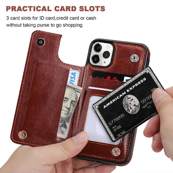 Book Card Brown Iphone 11 Pro - Bling Cases.com