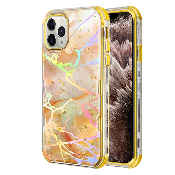 Heavy Duty Marble Gold Iphone 11 Pro Max - Bling Cases.com