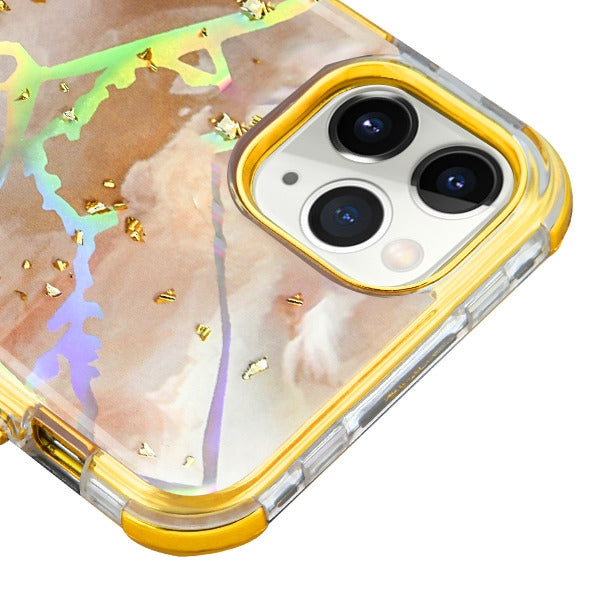 Heavy Duty Marble Gold Iphone 11 Pro - Bling Cases.com