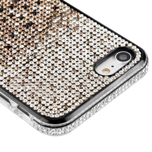 Waterfall Bling Black Case Iphone 7/8 - Bling Cases.com