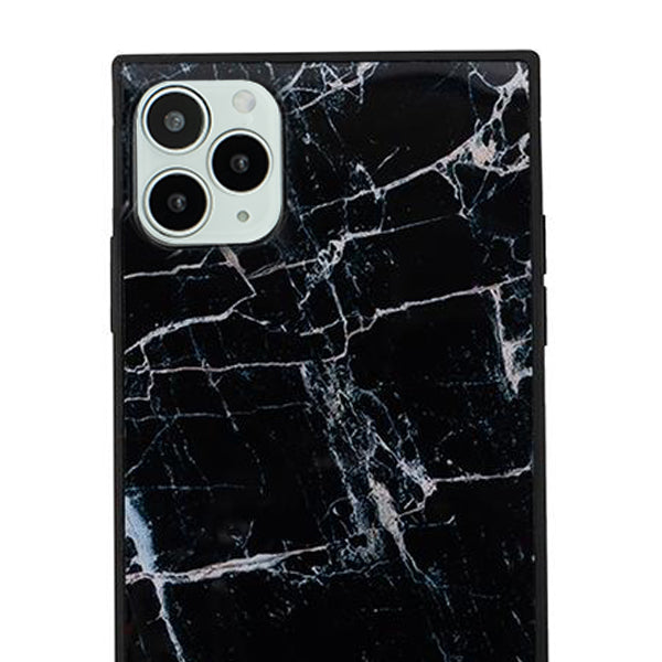 Square Marble Black IPhone 12 Pro Max