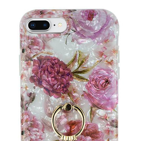 Flowers Pink Swirl Ring Skin Iphone 7/8 Plus